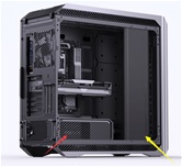 Корпус JONSBO D500 Silver, TG, ARGB LED-strips, mini-ITX, mATX, ATX, E-ATX, серебрянный