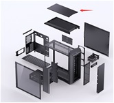Корпус JONSBO D500 Silver, TG, ARGB LED-strips, mini-ITX, mATX, ATX, E-ATX, серебрянный