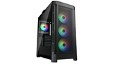 Корпус Cougar Airface Pro RGB Black, 4х120mm ARGB Fan, ARGB Fan Hub, без БП, черный, E-ATX / CGR-5AD1B-AIR-RGB