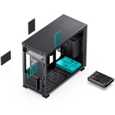 Корпус JONSBO D31 STD Black, TG, mini-ITX, mATX, черный