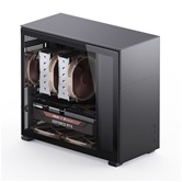 Корпус JONSBO D41 STD Black, TG, mini-ITX, mATX, ATX, черный
