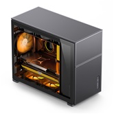 Корпус JONSBO D31 MESH Black, TG, mini-ITX, mATX, черный