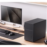 Корпус JONSBO D31 MESH Black, TG, mini-ITX, mATX, черный