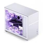 Корпус JONSBO D31 MESH White, TG, mini-ITX, mATX, белый