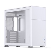 Корпус JONSBO D41 STD White, TG, mini-ITX, mATX, ATX, белый