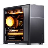 Корпус JONSBO D41 MESH Black, TG, mini-ITX, mATX, ATX, черный