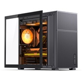 Корпус JONSBO D41 MESH Black, TG, mini-ITX, mATX, ATX, черный