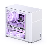 Корпус JONSBO D41 MESH White, TG, mini-ITX, mATX, ATX, белый