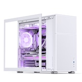 Корпус JONSBO D41 MESH White, TG, mini-ITX, mATX, ATX, белый