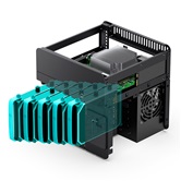 Корпус JONSBO N2 Black, 1x120mm Fan, mini-ITX, SFX, черный