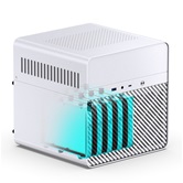 Корпус JONSBO N2 White, 1x120mm Fan, mini-ITX, SFX, белый