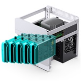 Корпус JONSBO N2 White, 1x120mm Fan, mini-ITX, SFX, белый