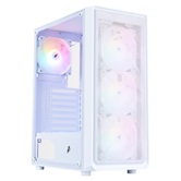 Корпус 1STPLAYER FD3 White / ATX / 4x120mm FRGB fans / FD3-WH-4F1-W