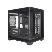 Корпус 1STPLAYER MEGAVIEW MV5-TP Black / mATX / MV5-TP-BK