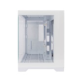 Корпус 1STPLAYER MEGAVIEW MV5-TP White / mATX / MV5-TP-WH