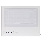 Корпус 1STPLAYER MEGAVIEW MV5-TP White / mATX / MV5-TP-WH