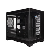 Корпус 1STPLAYER MEGAVIEW MV6-TP Black / mATX / MV6-TP-BK
