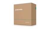 Корпус Deepcool CC360 ARGB, TG, mini-ITX, mATX, черный