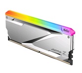 Модуль памяти DDR5 Netac Z RGB DDR5-6600 32GB (16GBx2) C34 Silver (34-40-40-105) 1.4V / NTZED5P66DP-32S / Silver