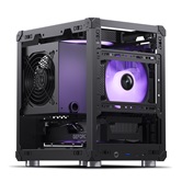 Корпус JONSBO C6 Black, mini-ITX, mATX, черный