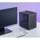 Корпус JONSBO C6 Black, mini-ITX, mATX, черный