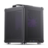 Корпус JONSBO C6 Handle Black, mini-ITX, mATX, черный