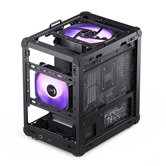 Корпус JONSBO C6 Handle Black, mini-ITX, mATX, черный