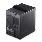Корпус JONSBO C6 Handle Black, mini-ITX, mATX, черный