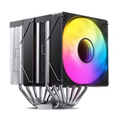 Кулер JONSBO CR-3000 ARGB LGA20XX/1700/1200/115X/AM5/AM4 (12шт/кор, TDP 260W, PWM, 2 x 120mm ARGB Fan, 7 тепловых трубок, медная база, 4-pin) Retail