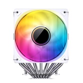 Кулер JONSBO CR-3000 ARGB White LGA20XX/1700/1200/115X/AM5/AM4 (12шт/кор, TDP 260W, PWM, 2 x 120mm ARGB Fan, 7 тепловых трубок, медная база, белый, 4-pin) Retail