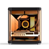 Корпус JONSBO TK-1 2.0 Black, TG (aquarium), mini-ITX, mATX, черный