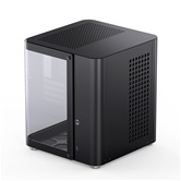 Корпус JONSBO TK-1 2.0 Black, TG (aquarium), mini-ITX, mATX, черный