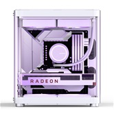 Корпус JONSBO TK-1 2.0 White, TG (aquarium), mini-ITX, mATX, белый