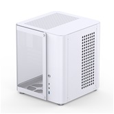 Корпус JONSBO TK-1 2.0 White, TG (aquarium), mini-ITX, mATX, белый