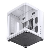 Корпус JONSBO TK-1 2.0 White, TG (aquarium), mini-ITX, mATX, белый