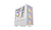 Корпус Deepcool CH560 WH, TG, 3x140mm ARGB Fan, 1x120mm ARGB Fan, mini-ITX, mATX, ATX, E-ATX, белый