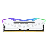 Модуль памяти DDR5 TEAMGROUP T-Force Delta RGB 32GB (2x16GB) 6600MHz CL34 (34-40-40-84) 1.4V / FF4D532G6600HC34DC01 / White