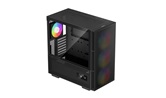 Корпус Deepcool CH560 DIGITAL, TG, 3x140mm ARGB Fan, 1x120mm ARGB Fan, mini-ITX, mATX, ATX, E-ATX, черный