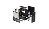 Корпус Deepcool CH560 DIGITAL, TG, 3x140mm ARGB Fan, 1x120mm ARGB Fan, mini-ITX, mATX, ATX, E-ATX, черный