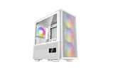 Корпус Deepcool CH560 DIGITAL WH, TG, 3x140mm ARGB Fan, 1x120mm ARGB Fan, mini-ITX, mATX, ATX, E-ATX, белый
