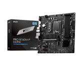 Материнская плата MSI PRO B760M-P DDR4 / Intel B760 LGA1700 4xDDR4 2xM.2 4xSATA D-SUB HDMI DP / mATX