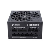 Блок питания 1STPLAYER ACK GOLD 750W Black / ATX 3.1, PCle 5.1, APFC, 80 PLUS Gold, LLC+DC-DC, full Teapo caps, 140mm fan, full modular / HA-750BA2-BK