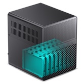Корпус JONSBO N3 Black, mini-ITX, SFX, черный
