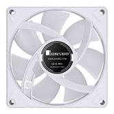 Вентилятор JONSBO SL-925W 92х92х25мм (100шт/кор, PWM, ARGB LED, 800-2200об/мин, белый) Retail