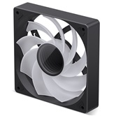 Вентилятор JONSBO SL-120BR 120х120х25мм REVERSE (60шт/кор, PWM, ARGB LED, 600-1500об/мин, обратный поток, черный) Retail
