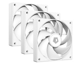 Вентилятор ID-COOLING AF-125-W TRIO (3 in 1) 120x120x25мм (20шт./кор, PWM, резиновые углы, белый, 500-2000об/мин)  BOX