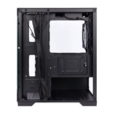 Корпус 1STPLAYER MIKU Mi2 Black / mATX / 3x120mm FRGB fans / Mi2-BK-3F1