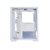 Корпус 1STPLAYER MIKU Mi2 White / mATX / 3x120mm FRGB fans / Mi2-WH-3F1-W