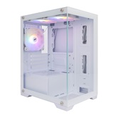 Корпус 1STPLAYER MIKU Mi2 White / mATX / 3x120mm FRGB fans / Mi2-WH-3F1-W