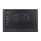 Корпус 1STPLAYER MIKU Mi2-A Black / mATX / 3x120mm FRGB fans / Mi2-A-BK-2F1R-1F1